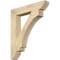 Ekena Millwork Imperial Slat Rough Sawn Bracket, Douglas Fir, 6"W x 36"D x 42"H BKT06X36X42IMP06RDF - alternate 1